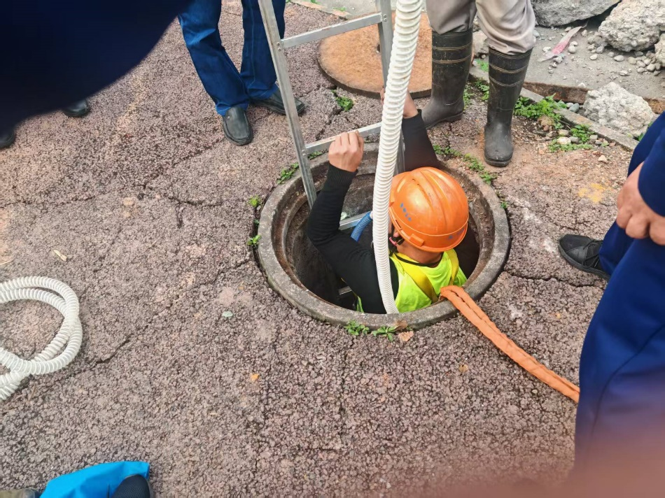 化工園區西區污水提升項目 有限空間作業順利完成(圖3)